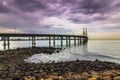 November 15, 2014: Panorama of the BandraÃ¢â¬âWorli Sea Link bridge in Mumbai, India